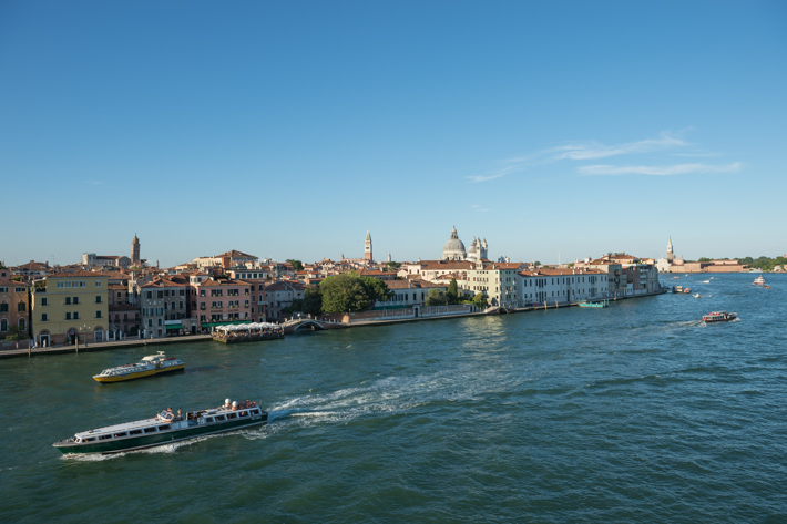 departing from Venice