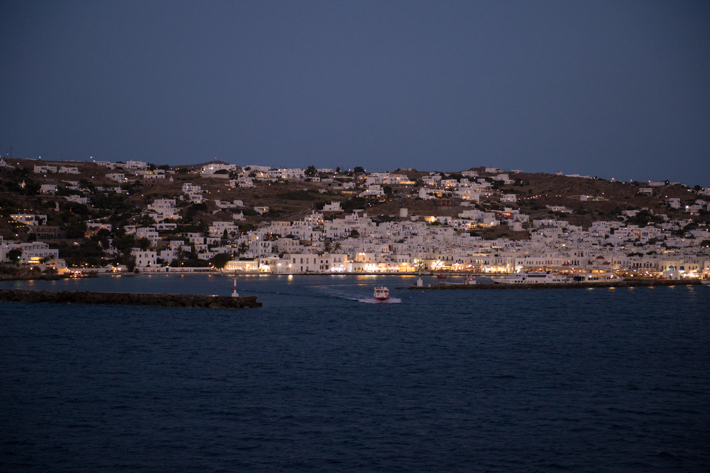 Mykonos from Le Soleal