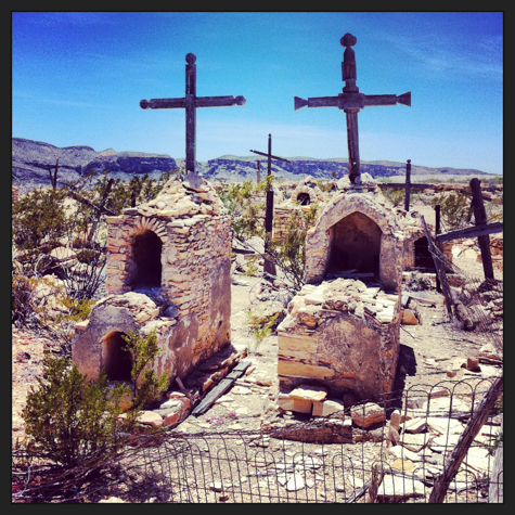 Cemetery at Terlingua Ghost Town