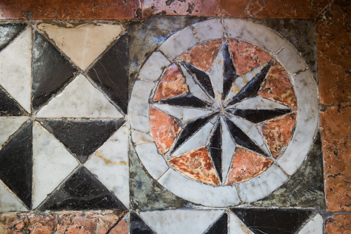 Detail of floor at Pestana Palacio do Freixo.