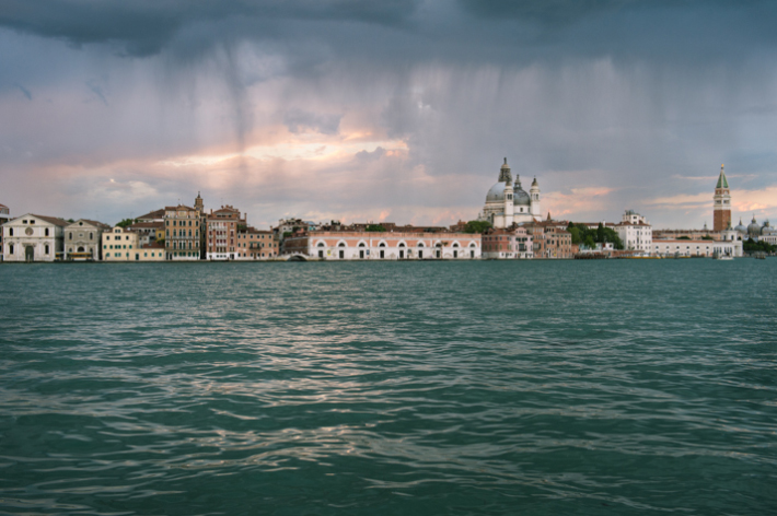 across to Venice