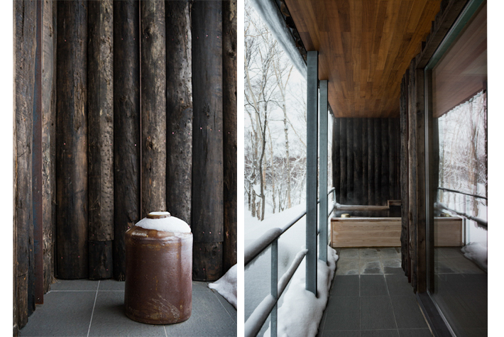 balcony and onsen