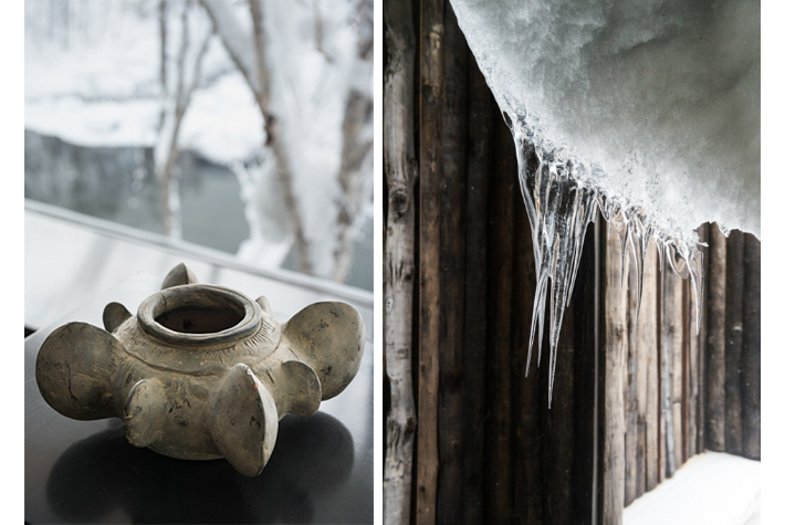 ceramic and ice