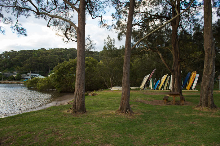 Dinghies at Hardys bay