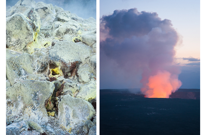 sulphur bank, volcano