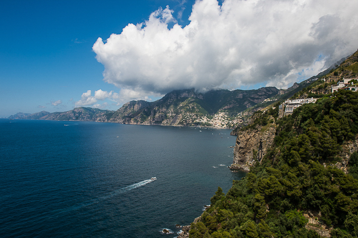 Positano from Casa Angelina