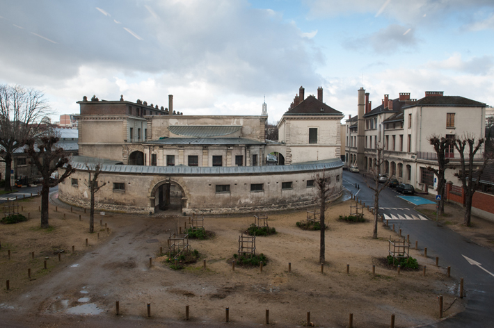 view of stables from Fragonard museum