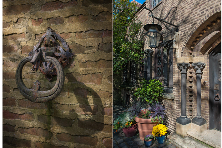 knocker, doorway - Falaise