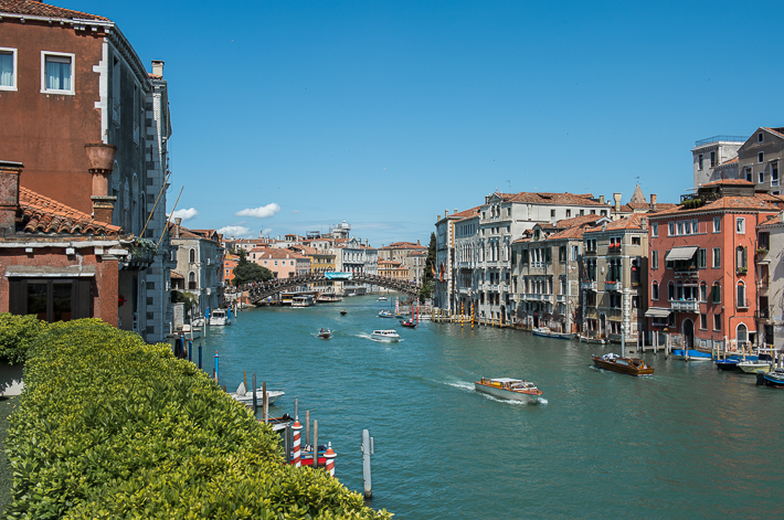 grand canal from roof garden