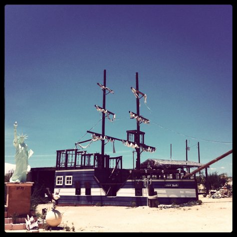 Yes, you can play mini golf in 120 degree heat, Terlingua