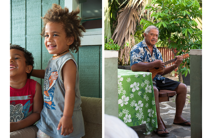 Danny and his grandchildren