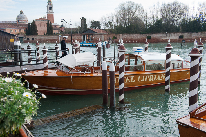 dock at The Cipriani