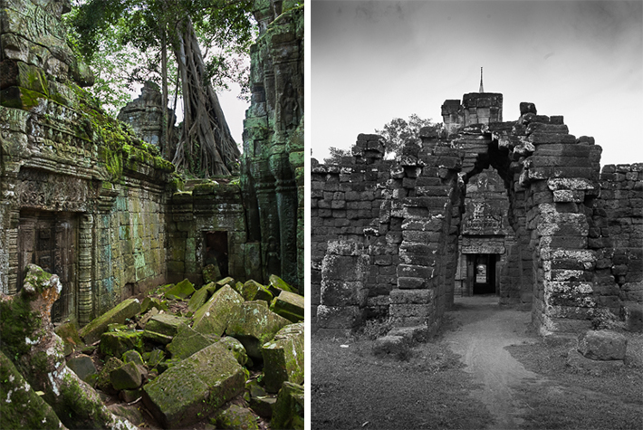 Ta Prohm, Wat Nokor, Cambodia