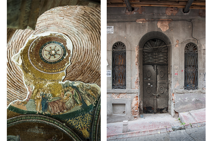 Dome of the Chora; facade, Chiangir, Istanbul, Turkey