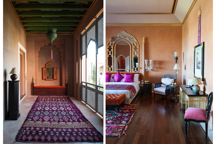 A palace hotel in Marrakech has a curious history.